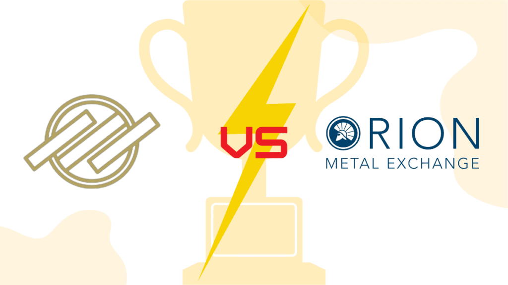advantage gold vs orion metal exchange
