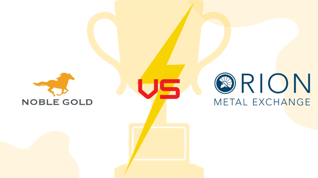 noble gold investments vs orion metal exchange